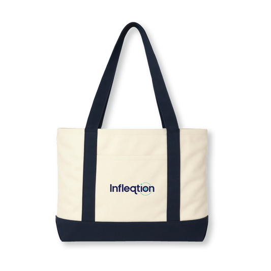 14 oz. Cotton Canvas Jumbo Trader Tote Bag